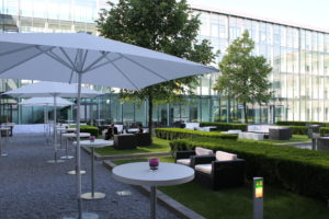 Wappenhalle Garten